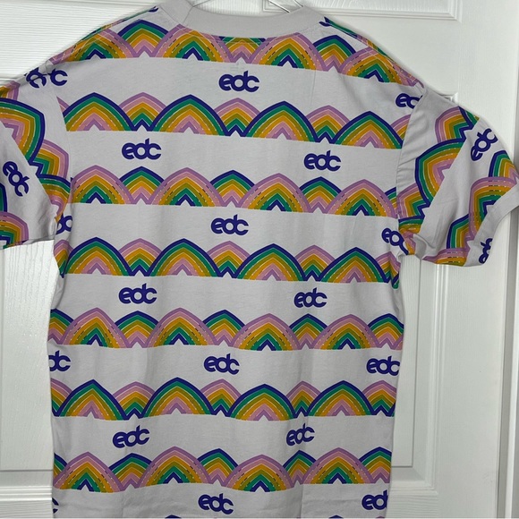 New Insomniac Multicolor Graphic EDC Graphic T-shirt Rave Festivals - Picture 7 of 8